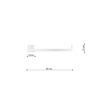 Plafonnier RIO 78 blanc 3000K - Thoro