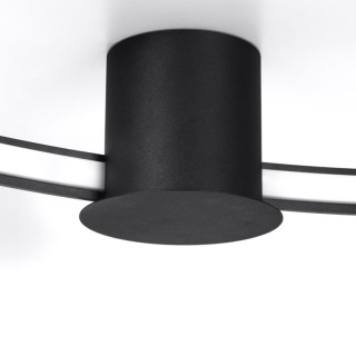Plafonnier RIO 78 noir - Thoro