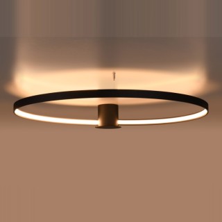 Plafonnier RIO 110 noir - Thoro