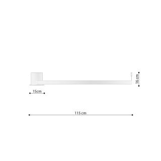 Plafonnier RIO 110 noir - Thoro