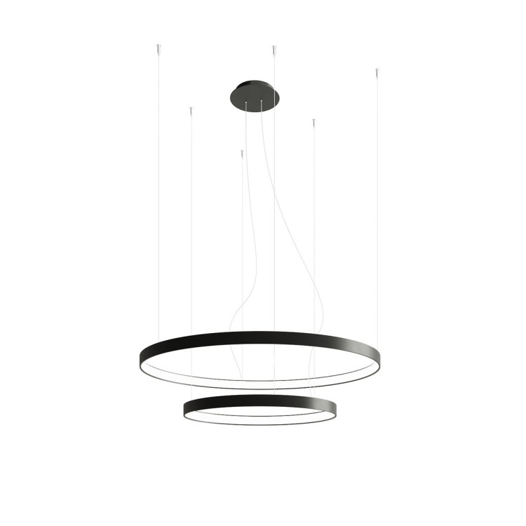 Lustre RIO 2 noir 3000K - Thoro