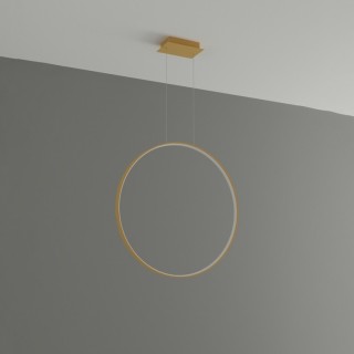 Lampe suspendue RIO 78 doré - Thoro