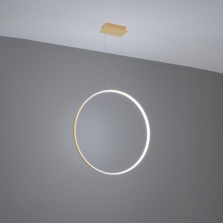 Lampe suspendue RIO 78 doré - Thoro
