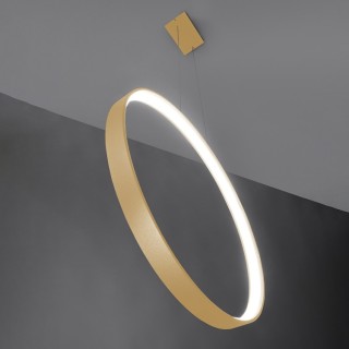 Lampe suspendue RIO 78 doré - Thoro