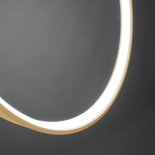 Lampe suspendue RIO 78 doré - Thoro