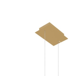 Lampe suspendue RIO 78 doré - Thoro