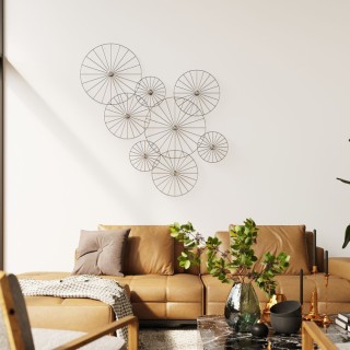 Applique SIRKEL 45 noir - Thoro de Sollux Lighting