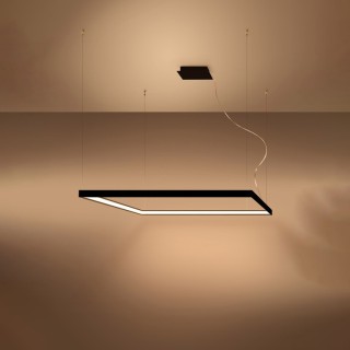 Lustre NELYA L noir 3000K - Thoro