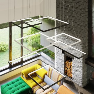 Lustre TUULA L blanc 3000K - Thoro