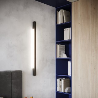 Applique SAPPO M noir 3000K - Thoro