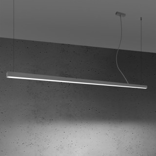 Lampe suspendue PINNE 200 gris - Thoro