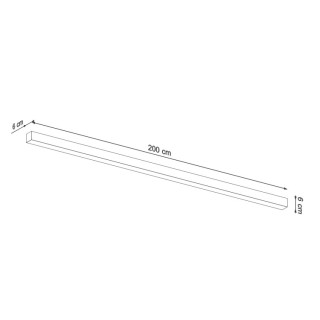 Applique PINNE 200 blanc - Thoro