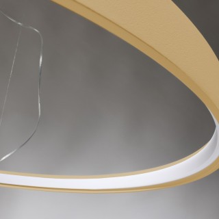 Lustre RIO 110 doré LED - Thoro