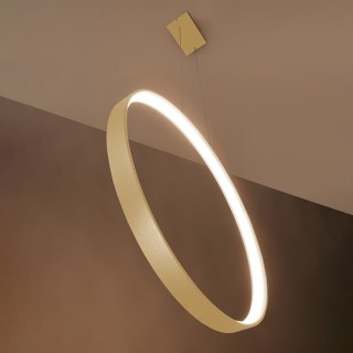 Lampe suspendue RIO 55 doré - Thoro
