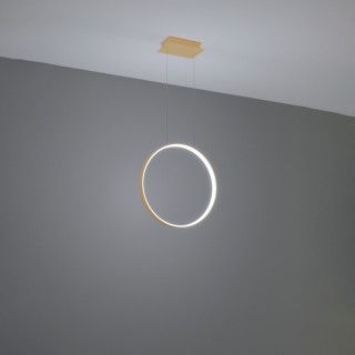 Lampe suspendue RIO 55 doré LED | Thoro