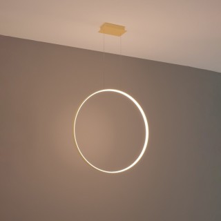 Lampe pendante RIO 78 doré LED - Thoro