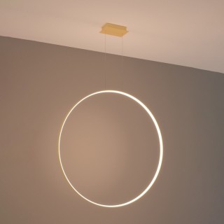 Lampe suspendue RIO 110 dorée - Thoro