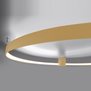 Plafonnier RIO 55 doré LED - Thoro