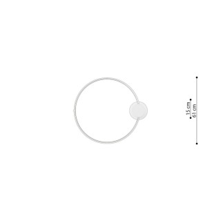 Plafonnier RIO 55 doré LED - Thoro