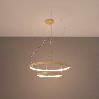 Lustre RIO 2 55/78 doré LED - Thoro
