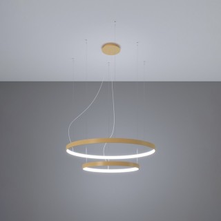 Lustre RIO 2 55/78 doré LED - Thoro