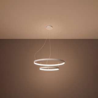 Lustre RIO 2 blanc LED 3000K - Thoro