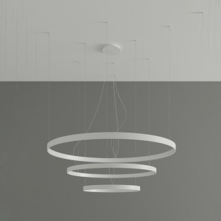 Lustre RIO 3 blanc LED 3000K - Thoro