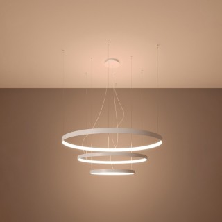 Lustre RIO 3 blanc LED 3000K - Thoro