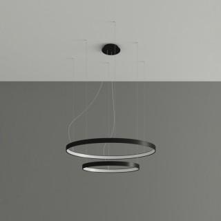 Lustre RIO 2 noir LED - Thoro