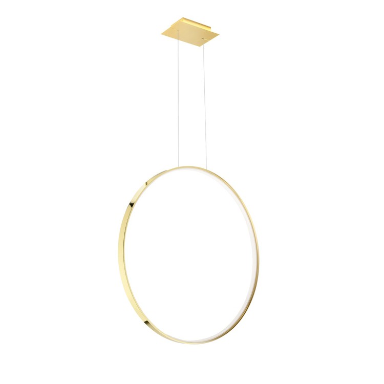 Lampe pendante RIO 78 or poli - Thoro