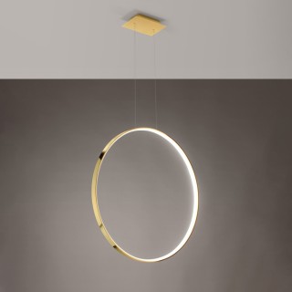 Lampe pendante RIO 78 or poli - Thoro