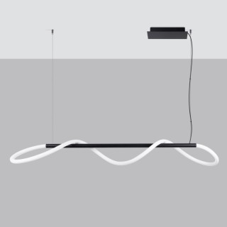 Lampe suspendue GALAKSE 148 noir - Thoro