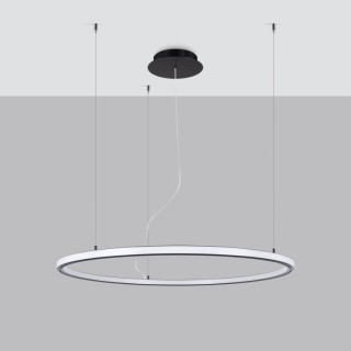 Lustre RISA noir LED 3000K - Thoro