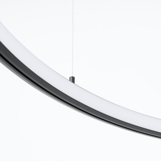 Lustre RISA 120 noir LED - Thoro