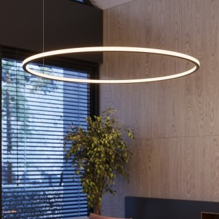 Lustre RISA 120 noir LED - Thoro