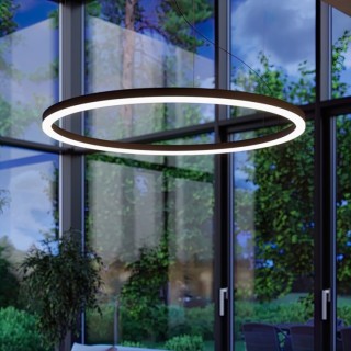 Lustre ODA 80 noir LED - Thoro