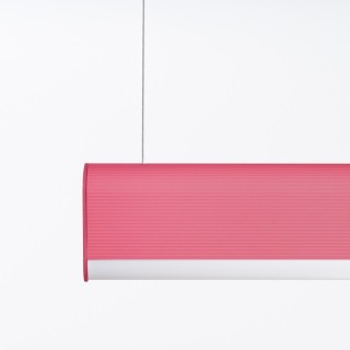 Lampe suspendue FARGE rose LED - Thoro