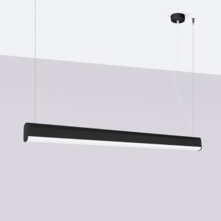 Lampe suspendue FARGE noir LED - Thoro