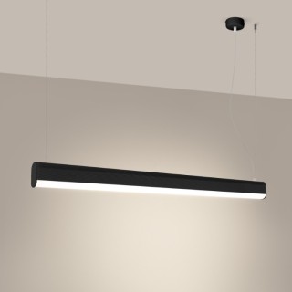 Lampe suspendue FARGE noir LED - Thoro
