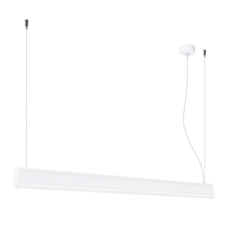 Lampe suspendue FARGE blanc LED - Thoro