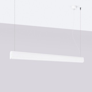 Lampe suspendue FARGE blanc LED - Thoro