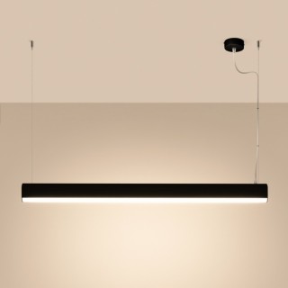 Lampe suspendue FARGE noir LED - Thoro
