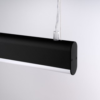 Lampe suspendue FARGE noir LED - Thoro