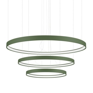 Lustre RIO 3 Thoro - Vert Olive LED 3000K