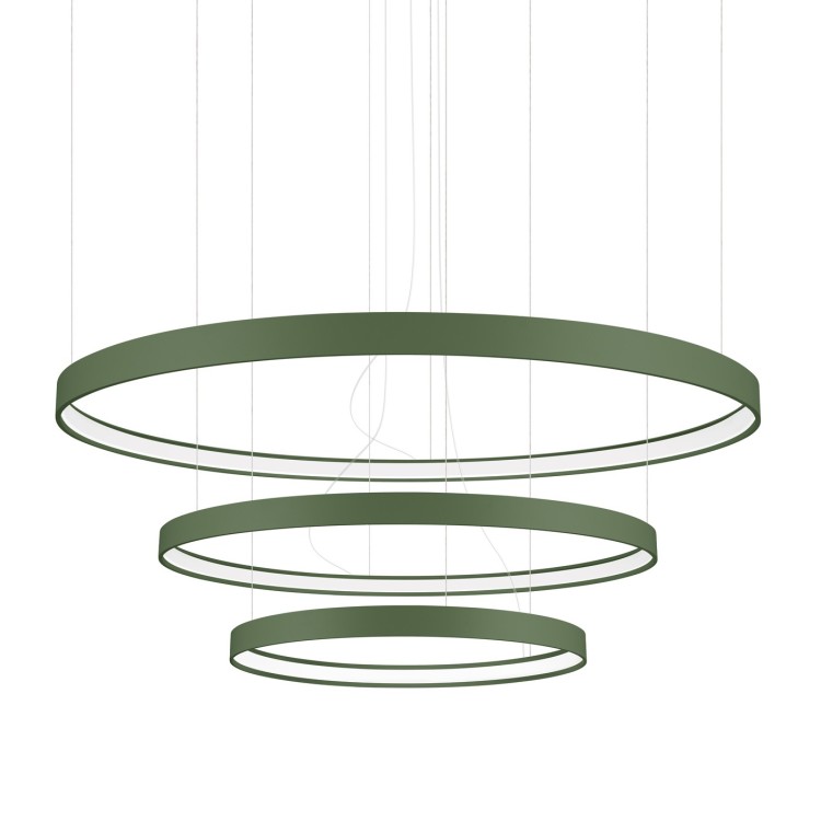 Lustre RIO 3 Thoro - Vert Olive LED 3000K