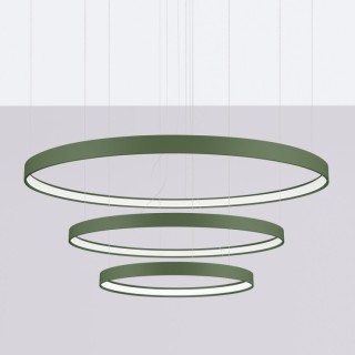 Lustre RIO 3 Thoro - Vert Olive LED 3000K