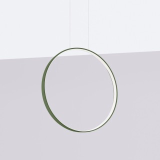 Lampe suspendue RIO 55 vert olive - Thoro