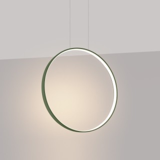 Lampe suspendue RIO 55 vert olive - Thoro