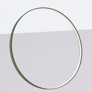 Lampe suspendue RIO 110 vert olive - Thoro