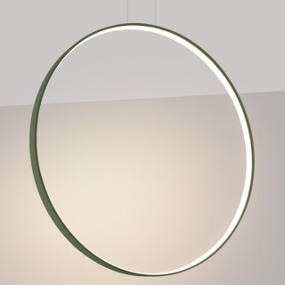 Lampe suspendue RIO 110 vert olive - Thoro